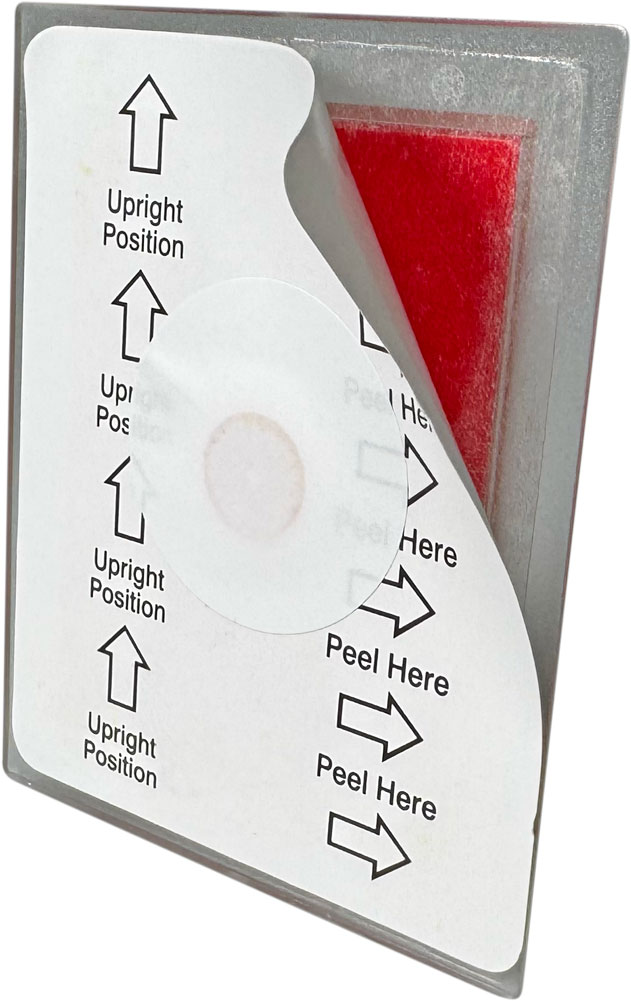 80 Degree Tilt Label Indicator