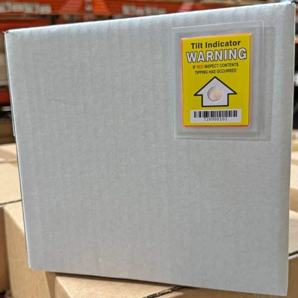 80 Degree Tilt Indicator Label 80 Degree Tilt Label Indicator