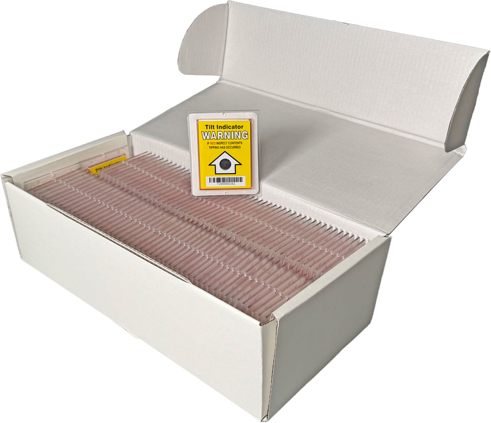 80 Degree Tilt Label Indicator