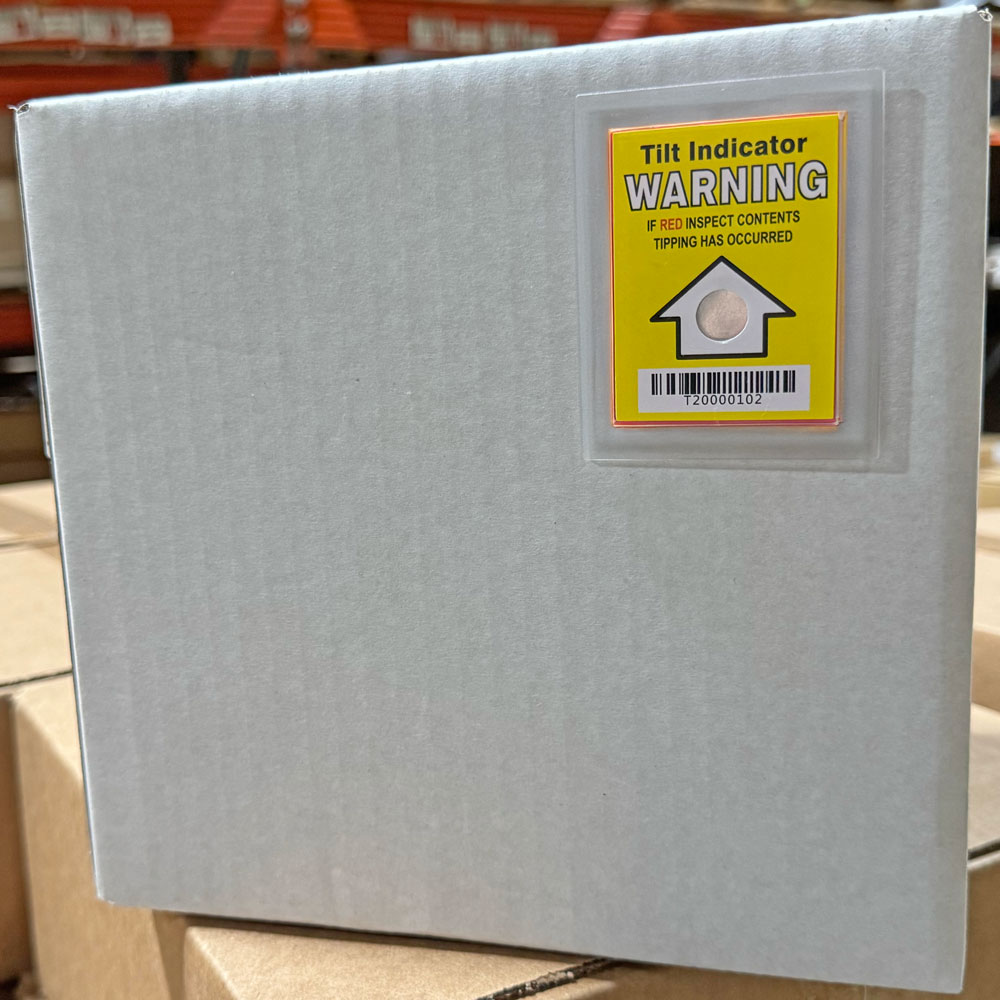 80 Degree Tilt Label Indicator