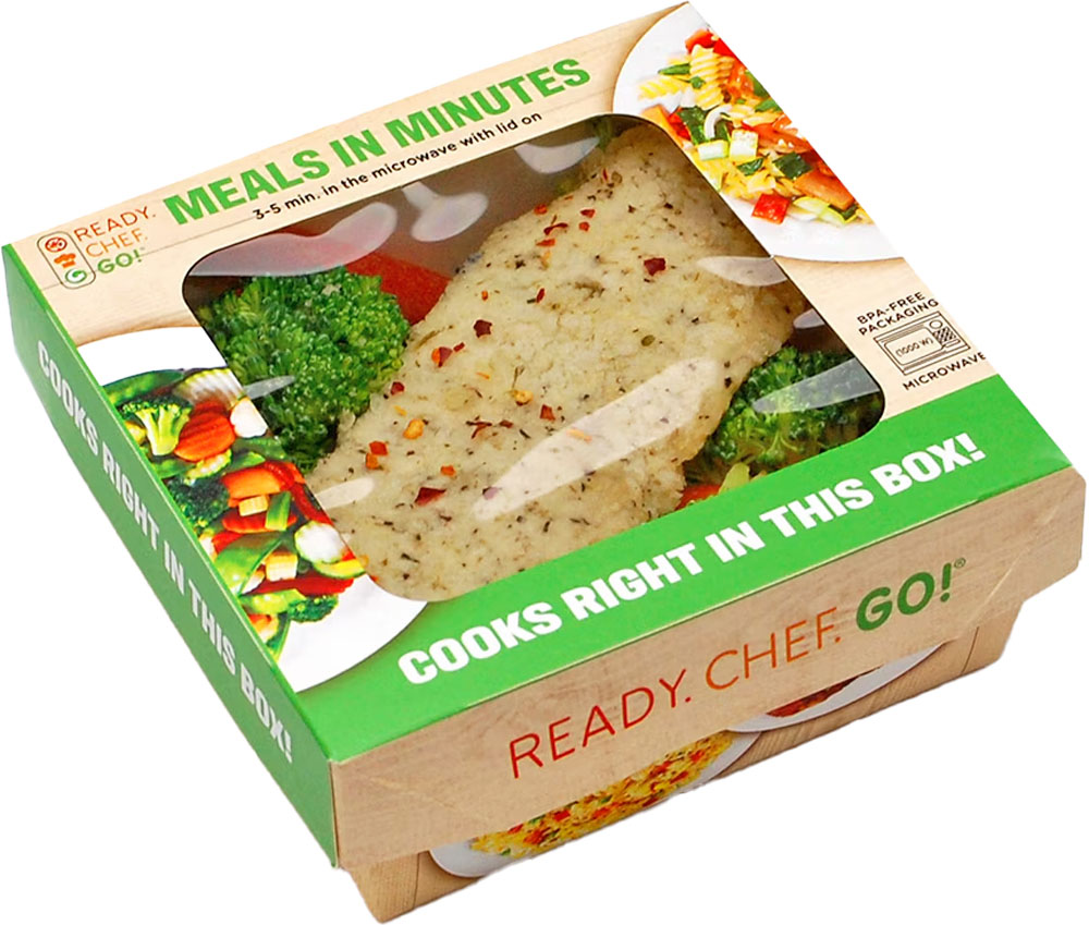 5 x 5 x 2 Ready. Chef. Go! Microwavable Box