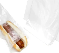 5.25" x 10" + 1.5" Saddle Pack Hot Dog Bags