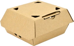 5.5" x 5" x 2.88" #ReadyFresh Medium Vented Kraft Snack To Go Container