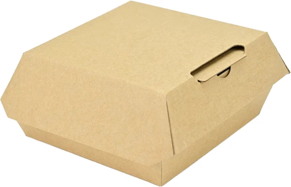 6.25 x 5.5 x 2.69 ReadyFresh Large Kraft Sandwich Box 6.25 x 5.5 x 2.69 ReadyFresh Large Kraft Sandwich Box