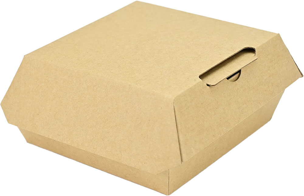 6.25 x 5.5 x 2.69 ReadyFresh Large Kraft Sandwich Box