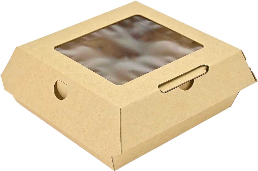 6.38 x 5 x 2.25 #ReadyFresh Small To Go Container with Window