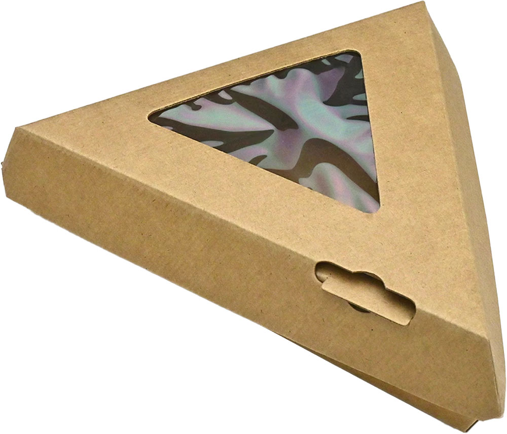9 x 8.25 x 2 #ReadyFresh Pizza Slice Box with Window