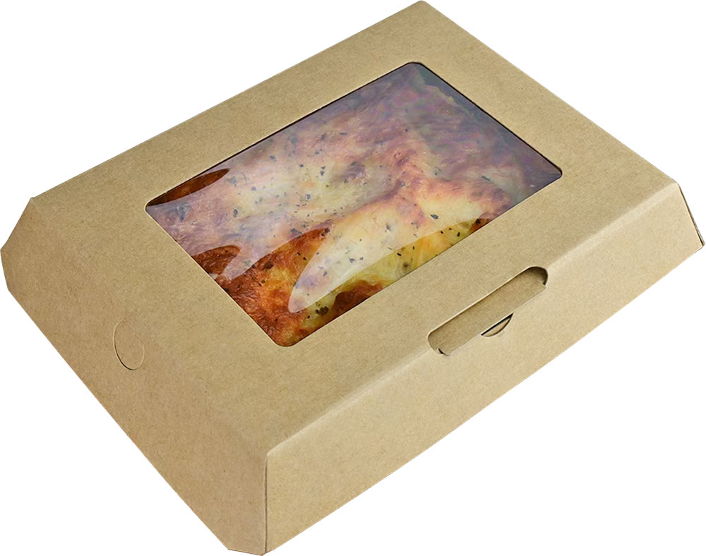 9.75 x 7.25 x 3.13 #ReadyFresh Large To Go Container with Window