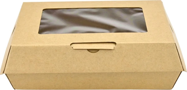 9.75 x 7.25 x 3.13 #ReadyFresh Large To Go Container with Window