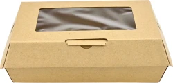 9.75" x 7.25" x 3.13" #ReadyFresh Large To Go Container with Window