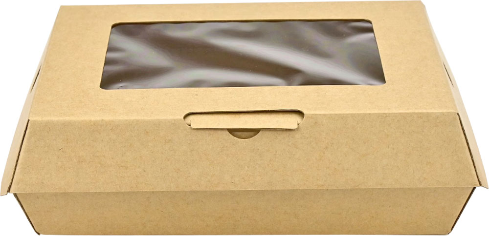 9.75 x 7.25 x 3.13 #ReadyFresh Large To Go Container with Window