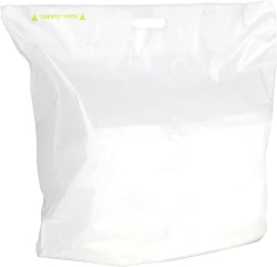 24" x 20" + 11" + 3.5" Fast Take Tamper Evident Carry Out Bag