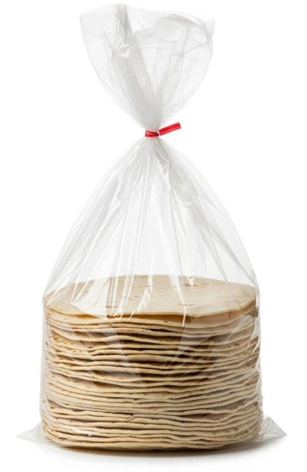 Tortillas inside a Tortilla Bag