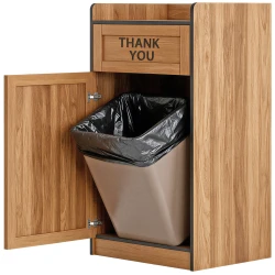 32" x 45" 42 Gallon Black Contractor Bag 3 Mil - 10 Pack