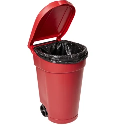 50" x 48" 52 Gallon Black Contractor Bags - 20 Pack