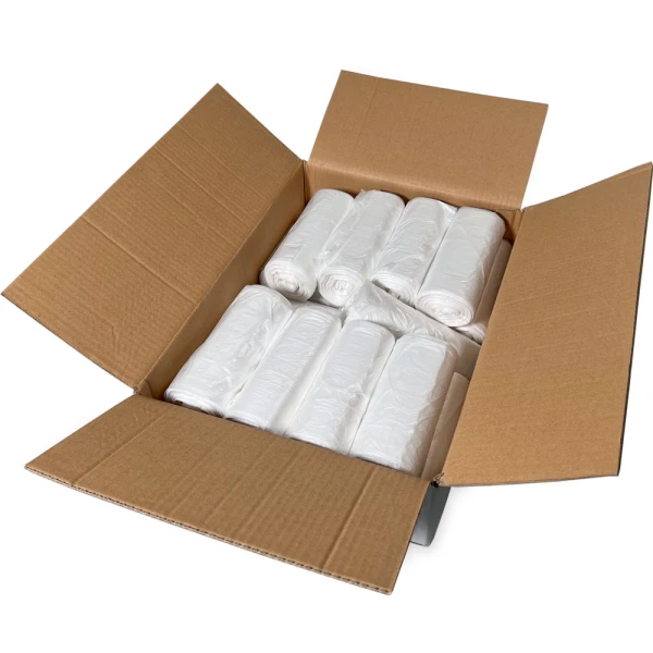 12-16 Gallon High Density Can Liners - 6 Micron - 1000 per case Case of 12-16 Gallon High Density Can Liners - 6 Micron - 1000 per case