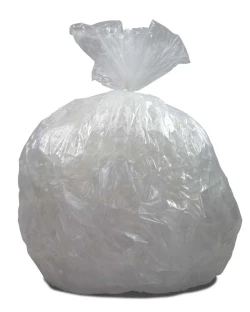 20-30 Gallon Clear Regular Duty Trash Bags - 0.5 Mil