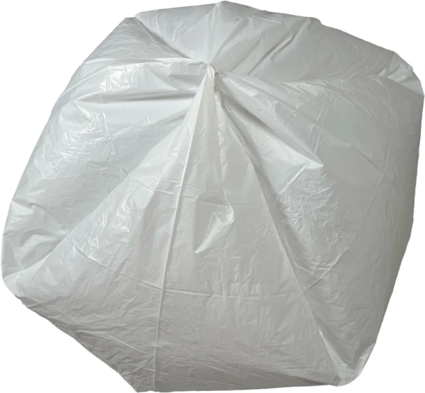 20-30 Gallon Heavy Duty Trash Bags - 0.9 Mil - 200/case Star Seled bottom Star Sealed Bottom of 20-30 Gallon White Heavy Duty Garbage Bags 30 x 36