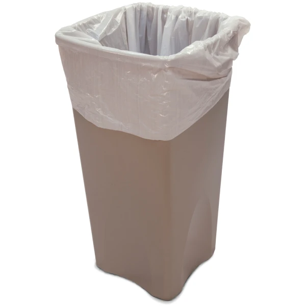 20-30 Gallon Heavy Duty Trash Bags - 0.9 Mil - 200/case 20-30 Gallon White Heavy Duty Garbage Bags 30 x 36