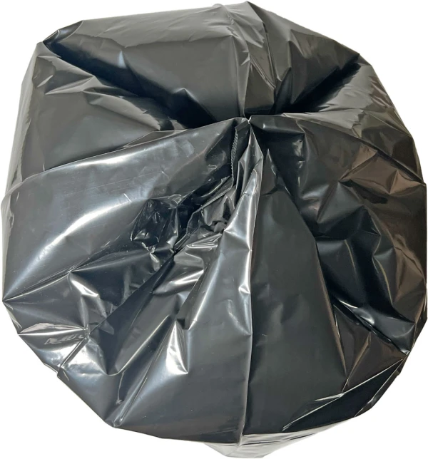 32 x 45 3 mil 42 Gal Contractor Bags Star Sealed Bottom Star Sealed Bottom of Black 32 x 45 3 Mil 42 Gallon Contractor Bags
