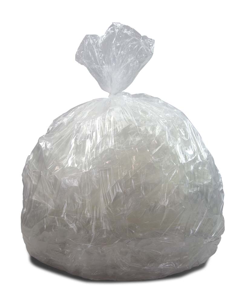 33 Gallon Clear 33 x 39 Regular Duty Trash Bags