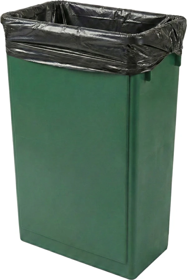 33 Gallon Post Consumer Recycled Trash Liners - 33 x 39 1.5 Mil 33 Gallon 33 x 39 1.5 Mil Second Chance Trash Liners