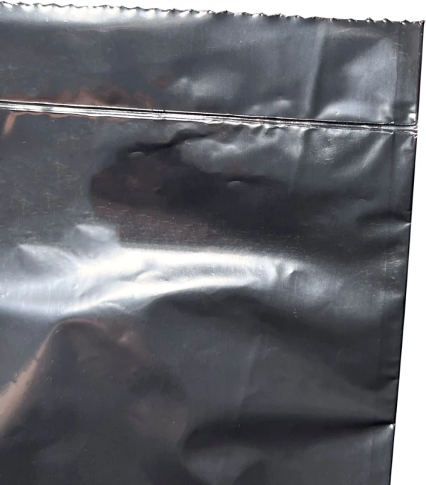 33 Gallon Repro Trash Bags - 2 Mil - 100/case Bottom Seal Bottom Seal of 33 Gallon Black Repro Garbage Bags 33 x 39