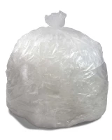 40 45 Gallon Clear 40 x 46 Regular Duty Trash Bags