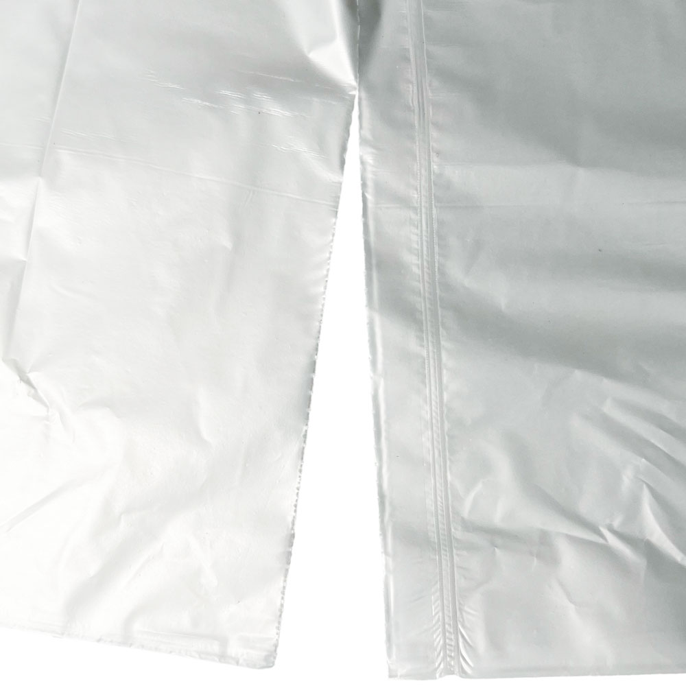 Perforation of 40-45 Gallon Natural High Density Garbage Can Liners 40 x 48