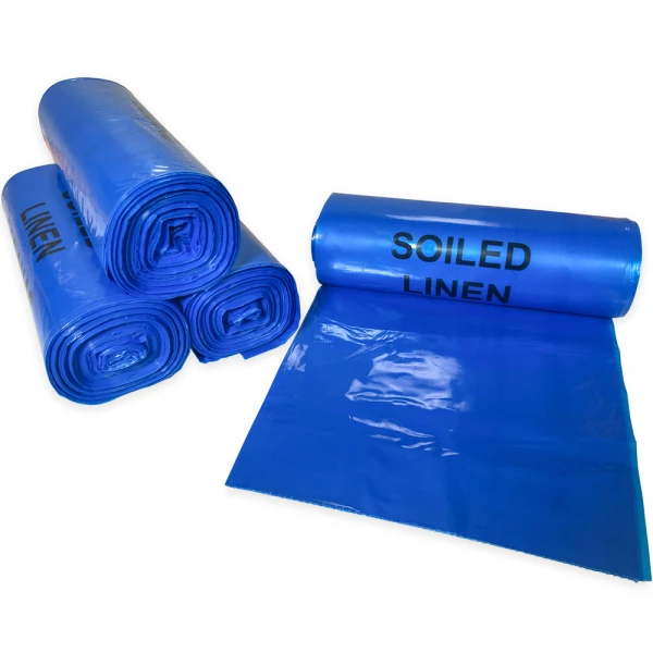 44 Gallon Soiled Linens Trash Bags - 1.3 Mil - 150/case Rolls Rolls of 44 Gallon Soiled Linens Trash Bags - 1.3 Mil - 150/case