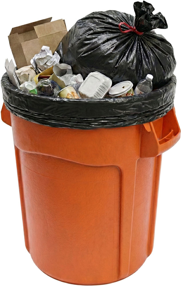 46 x 50 1.1 Mil Second Chance 60 Gallon Trash Liners