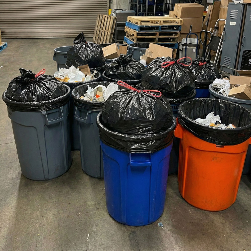 46 x 50 1.1 Mil Second Chance 60 Gallon Trash Liners