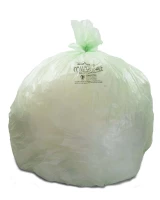 48 Gallon Green 42 x 48 Eco Friendly Trash Bags