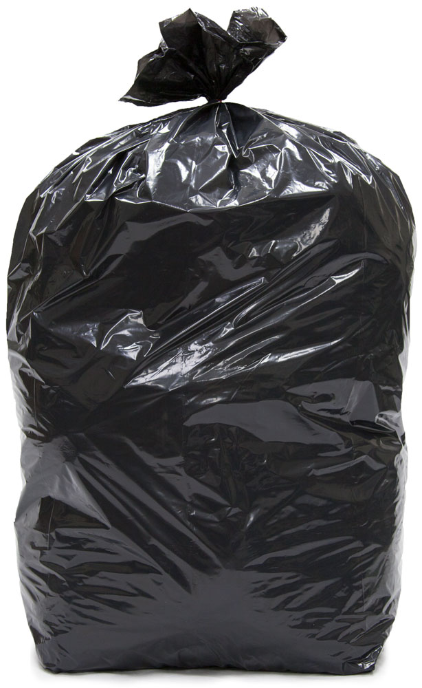 Black 50 x 48 3 Mil 42 Gallon Contractor Bags