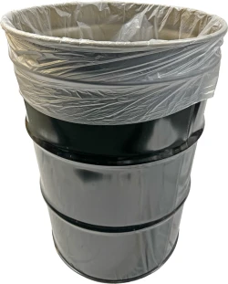 55 Gallon High Density Can Liners - 17 Micron - 200/case