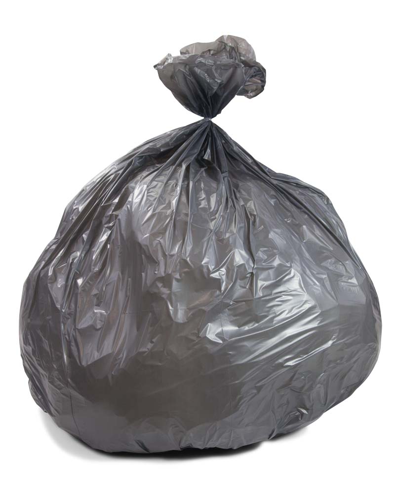 56 Gallon Gray 43 x 47 Heavy Duty Trash Bags