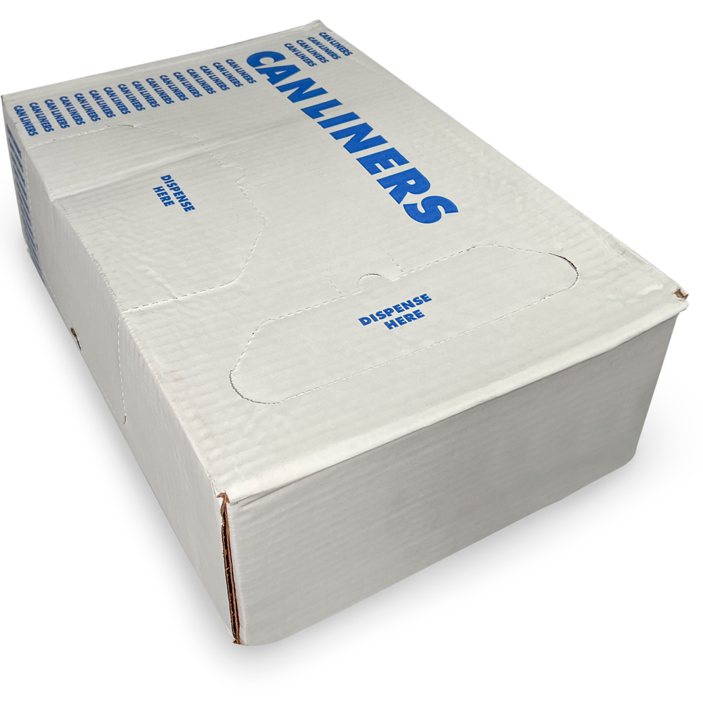 Case of 56 Orange Gallon Heavy Duty Trash Bags 2 Mil