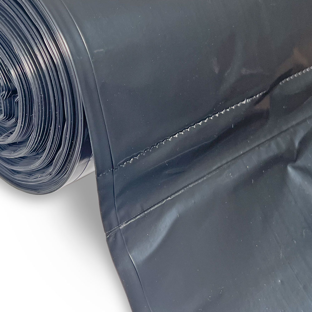 Perforation of 56 Gallon Black Repro Garbage Bags 43 x 46