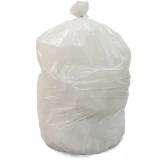 White Trash Bags 56 Gallon .9 Mil 