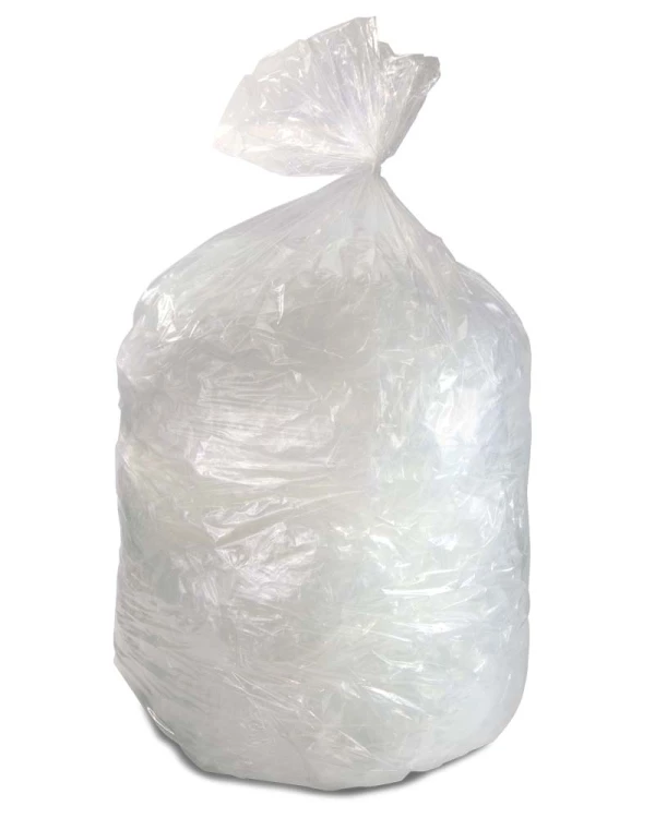 60 Gallon Clear Heavy Duty Trash Bags | Trash Bags | 55-64 Gallon Trash Bags