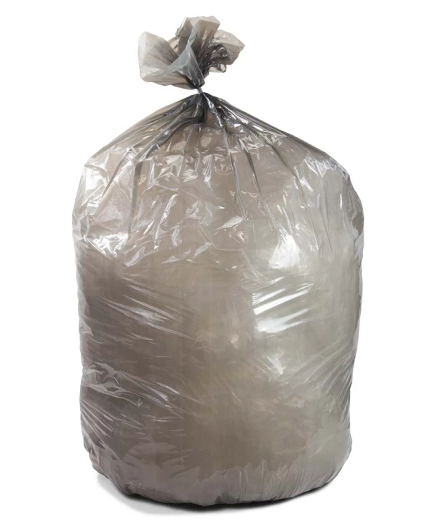 60 Gallon Gray Heavy Duty Trash Bags | Trash Bags | 55-64 Gallon Trash Bags