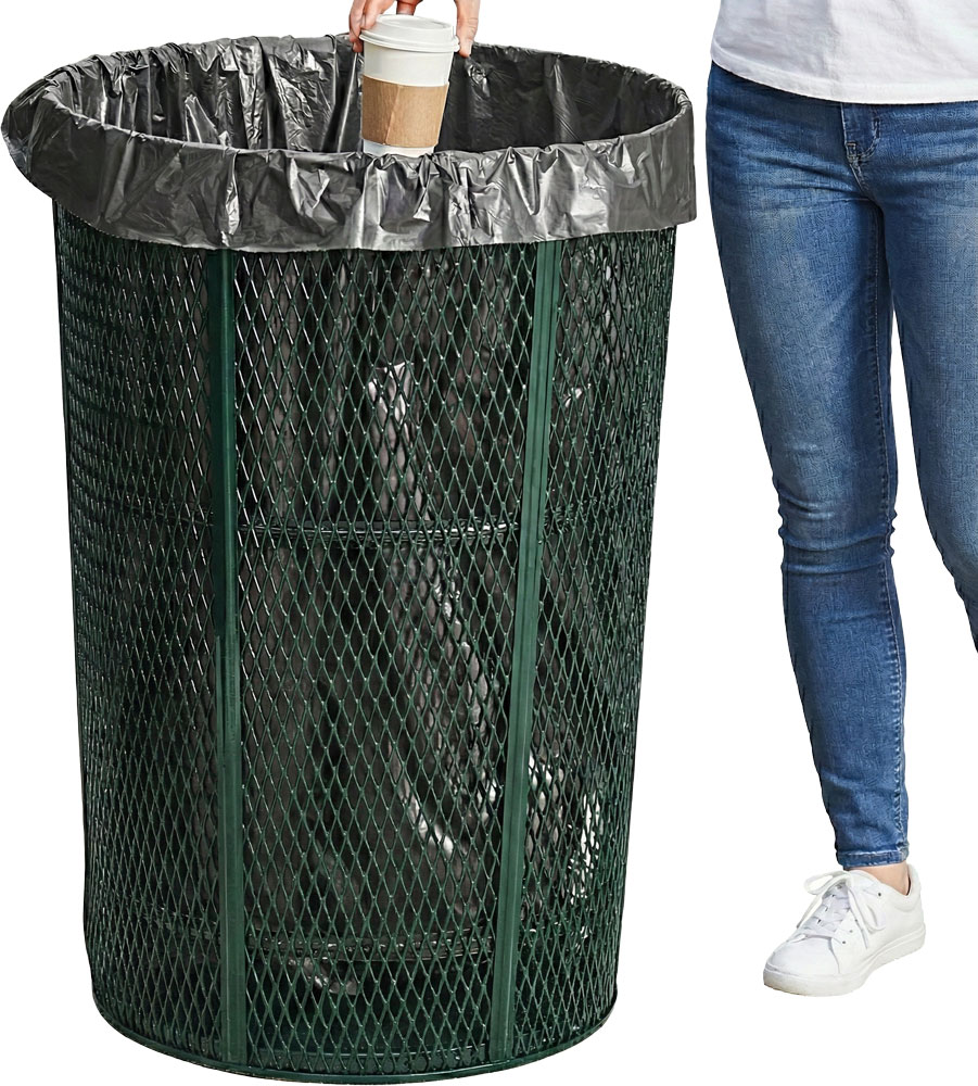 60 Gallon 38 x 58 1.5 Mil  Second Chance Trash Liners