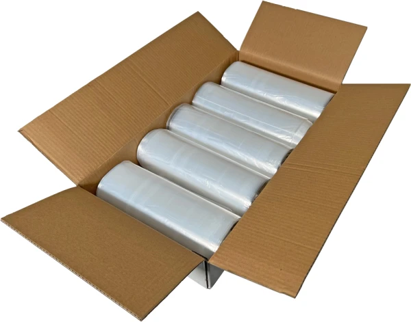 60 Gallon Heavy Duty Trash Bags - 1.1 Mil Case 60 Gallon Clear Heavy Duty Garbage Bags 38 x 58 Case