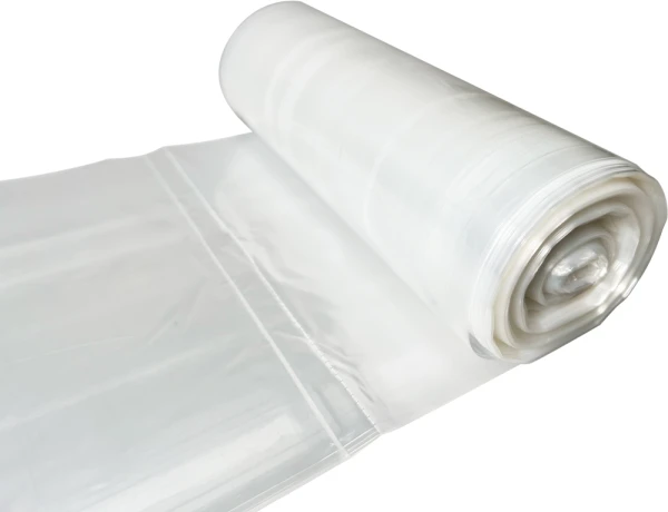 60 Gallon Heavy Duty Trash Bags - 1.1 Mil Coreless Roll 60 Gallon Clear Heavy Duty Garbage Bags 38 x 58 Coreless Roll