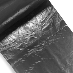 Close up of 7 Gallon Regular Duty Trash Bags - 0.35 Mil - 1000/case Perforation