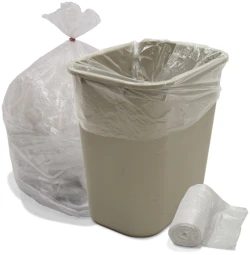 7 Gallon High Density Can Liners - 6 Micron - 2000/case