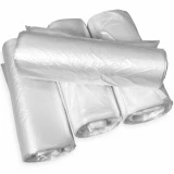 Rolls of 8-10 Gallon High Density Can Liners - 6 Micron - 1000/case