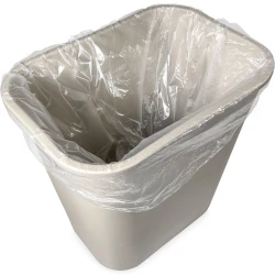 8-10 Gallon High Density Can Liners - 6 Micron - 1000/case
