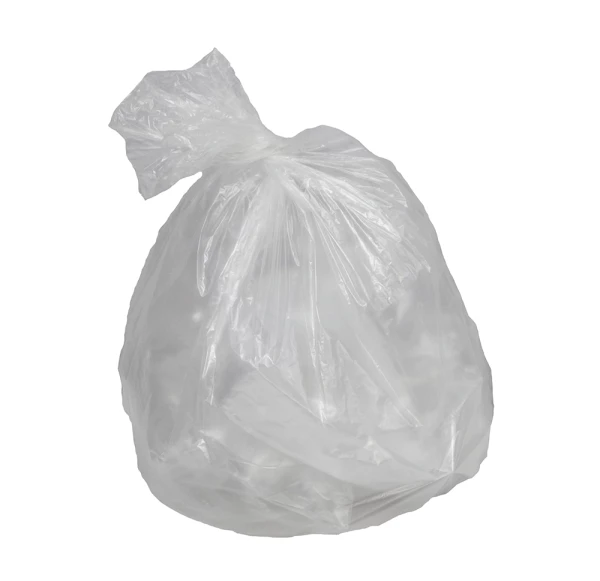 Sak-It™ 12 - 16 Gallon Clear High Density Coreless Garbage Bags