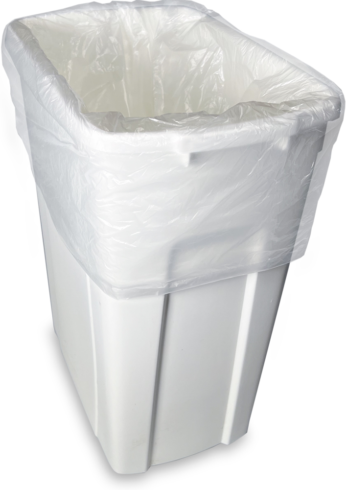 20-30 Gallon Natural High Density Garbage Can Liners 30 x 37